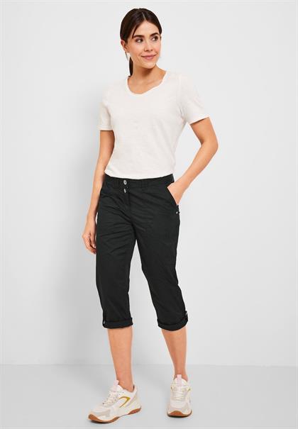 Casual Fit Papertouch Hose black