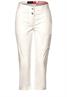 Casual Fit Papertouch Hose vanilla white