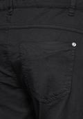 Casual Fit Twill Hose black