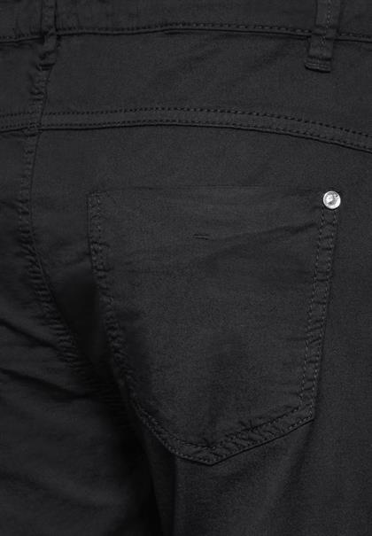 Casual Fit Twill Hose black