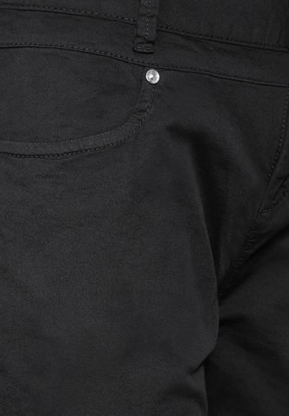 Casual Fit Twill Hose black
