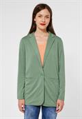 Casual Longblazer washed olive melange