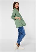 Casual Longblazer washed olive melange