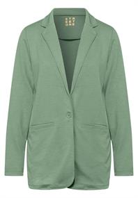 Casual Longblazer washed olive melange