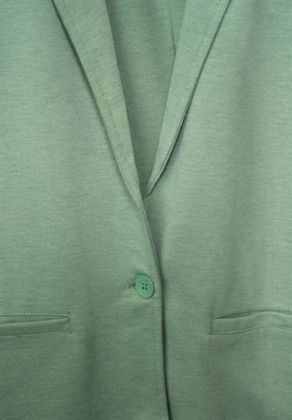 Casual Longblazer washed olive melange