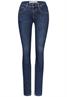 Casual Slim Fit Jeans dark indigo blue washed