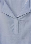 Chambray Bluse original blue