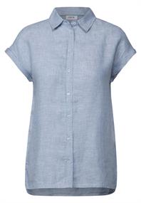 Chambray Leinenbluse chambray forever blue
