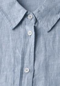 Chambray Leinenbluse chambray forever blue