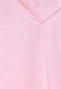 Chambrée V-Neck Bluse soft pink