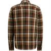 Check Matt Weave pecan brown