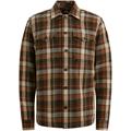 Check Matt Weave pecan brown