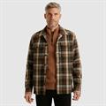 Check Matt Weave pecan brown