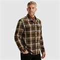 Check Matt Weave pecan brown