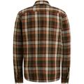 Check Matt Weave pecan brown