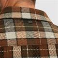 Check Matt Weave pecan brown
