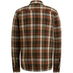 Check Matt Weave pecan brown