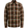Check Matt Weave pecan brown