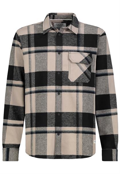 check: slate grey-black