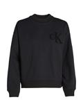 CHENILLE CK CREWNECK ck black