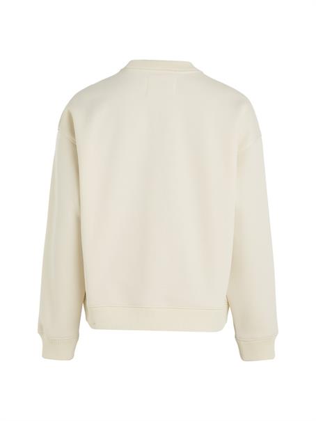 CHENILLE CK CREWNECK eggshell