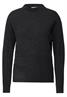 Chenille Dolman Pullover deep charcoal grey