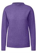 Chenille Dolman Pullover wild lilac