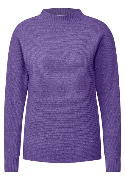 Chenille Dolman Pullover wild lilac
