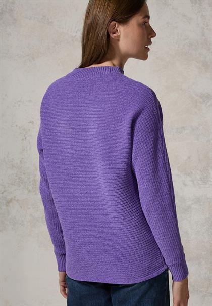 Chenille Dolman Pullover wild lilac