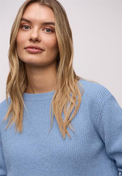 Chenille Pullover frosted blue