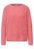 Chenille Pullover striking coral