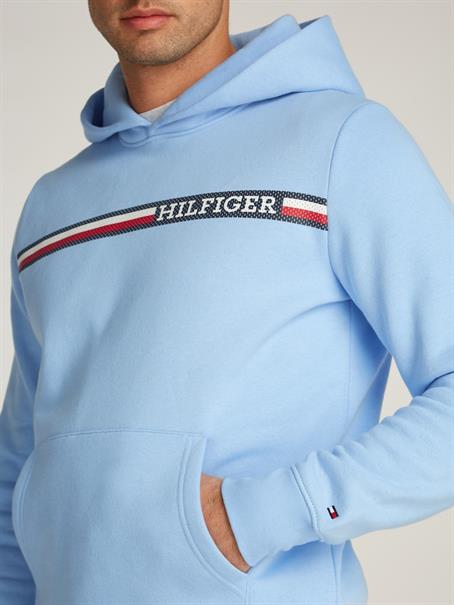 CHEST STRIPE HOODY vessel blue