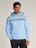 CHEST STRIPE HOODY vessel blue