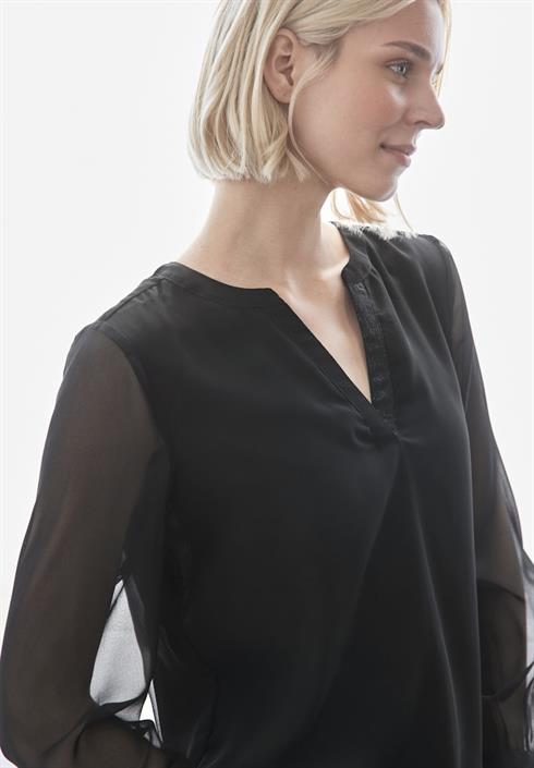 chiffon-bluse-black