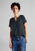 Chiffon Bluse cool vintage green