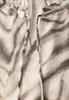 Chiffon Blusentop mit Print tumbled beige