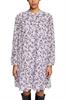 Chiffon-Minikleid mit Print lavender