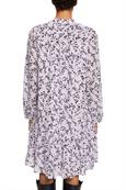 Chiffon-Minikleid mit Print lavender