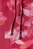 Chiffon-Tunika mit Raffung glory red