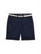 Chino Bermuda Shorts mit Gürtel sky captain blue
