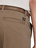 Chino Hose mit Gürtel honey camel beige