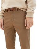 Chino Hose mit Gürtel honey camel beige
