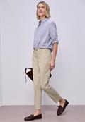 Chino im Casual Fit in softer Qualität cobble stone