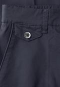 Chino im Casual Fit in softer Qualität deep blue