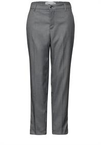 Chino im Melange-Look dust grey mel.