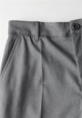 Chino im Melange-Look dust grey