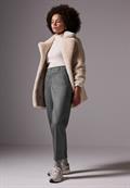 Chino im Melange-Look dust grey