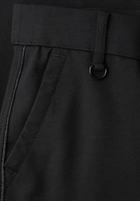 Chino mit Tape-Detail black