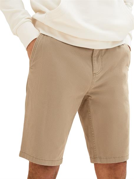 Chino Shorts beige diamond structure