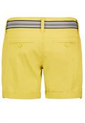 Chinoshort mit Gürtel sunflower yellow